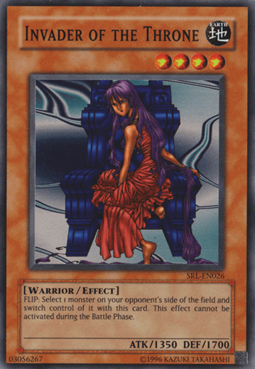 Invader of the Throne [SRL-026] Super Rare (ONLINE ORDER ONLY)