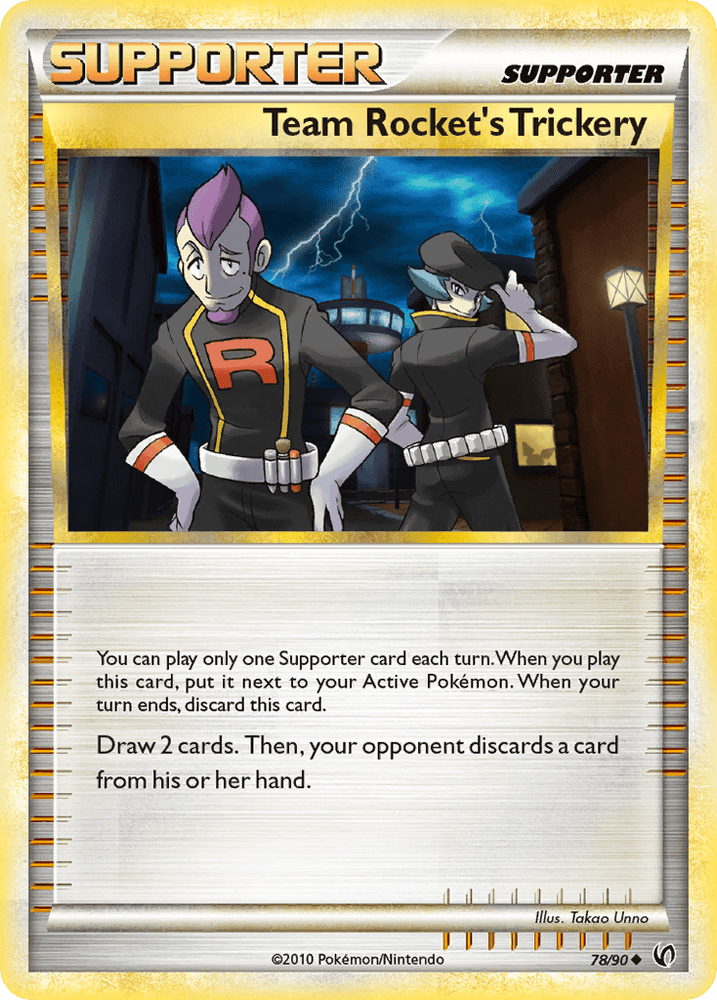 Team Rocket's Trickery (78/90) [HeartGold & SoulSilver: Undaunted] (Online Only)