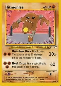 Hitmonlee (42/105) [Neo Destiny Unlimited] (Online Only)