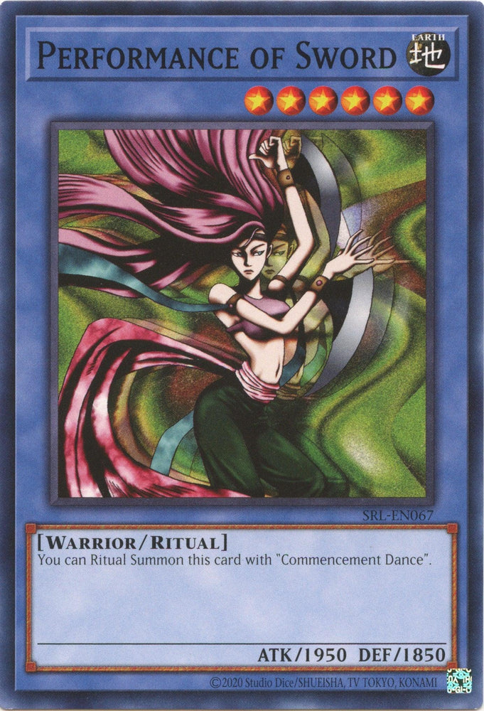 Performance of Sword (25th Anniversary) [SRL-EN067] Common (ONLINE ORDER ONLY)