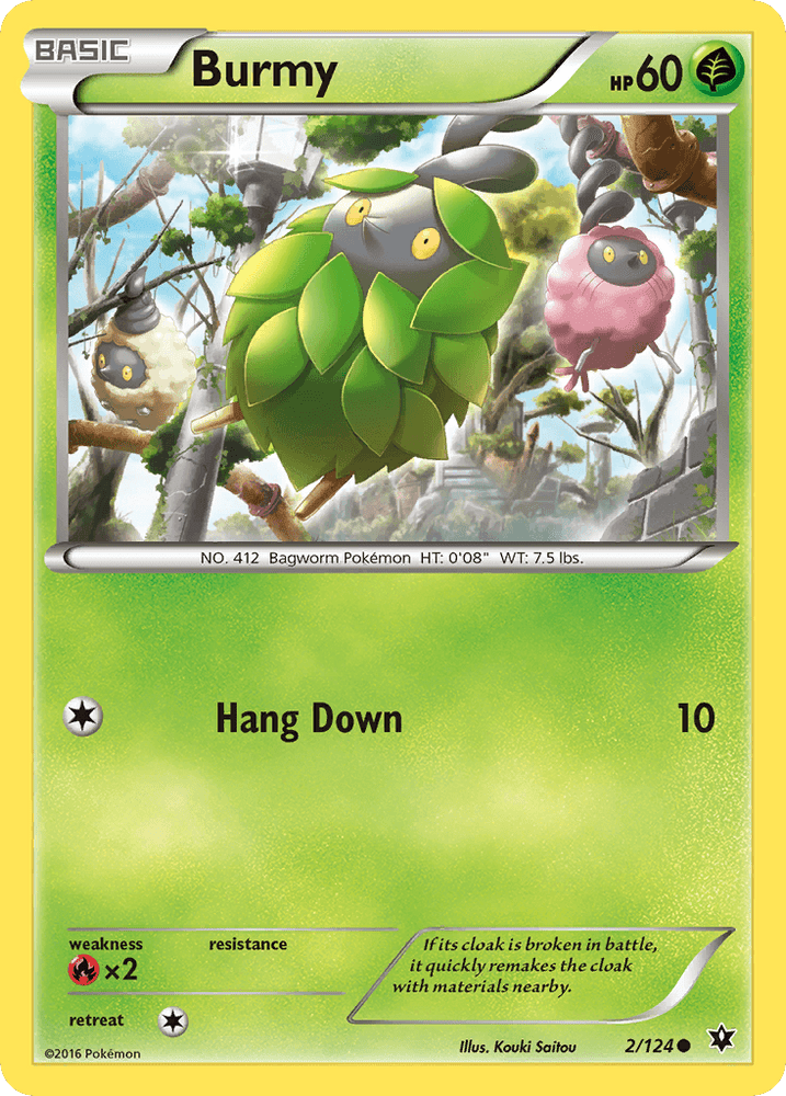 Burmy (2/124) [XY: Fates Collide] (Online Only)