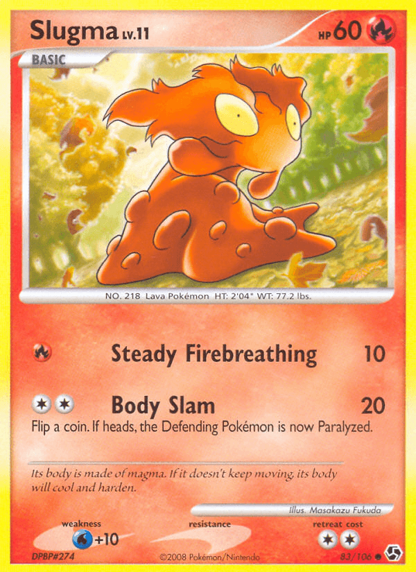 Slugma (83/106) [Diamond & Pearl: Great Encounters] (Online Only)
