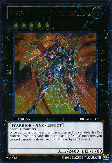 Number 12: Crimson Shadow Armor Ninja [ORCS-EN042] Ultimate Rare (ONLINE ORDER ONLY)