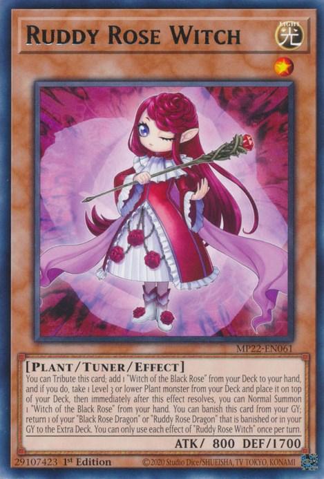 Ruddy Rose Witch [MP22-EN061] Rare (ONLINE ORDER ONLY)