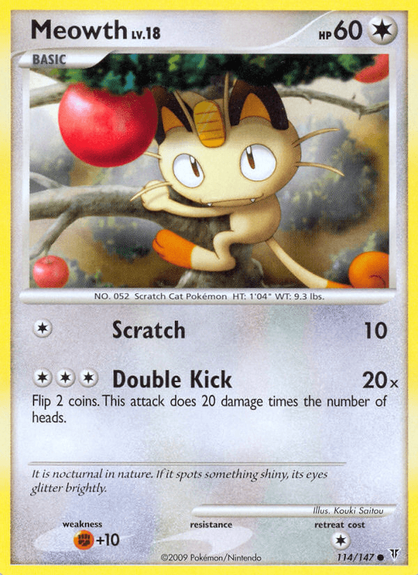 Meowth (114/147) [Platinum: Supreme Victors] (Online Only)