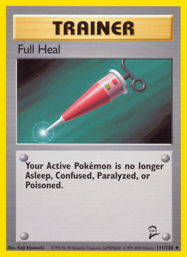 Full Heal (111/130) [Base Set 2] (Online Only)