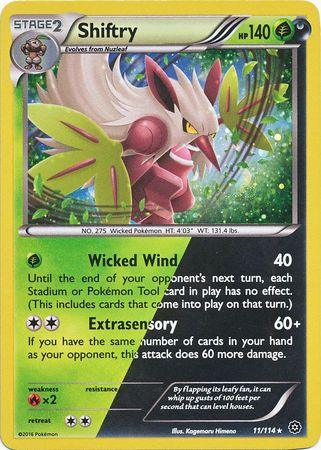 Shiftry (11/114) (Cosmos Holo) [XY: Steam Siege] (Online Only)