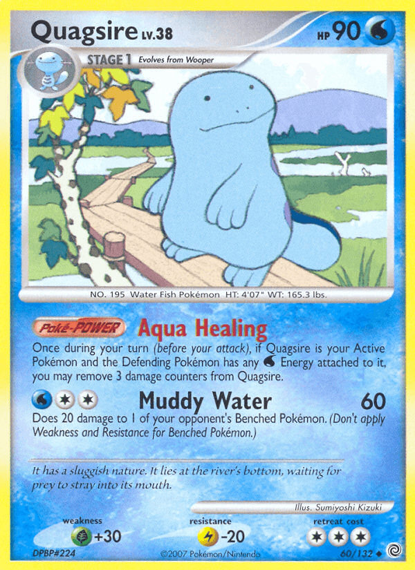 Quagsire (60/132) [Diamond & Pearl: Secret Wonders] (Online Only)
