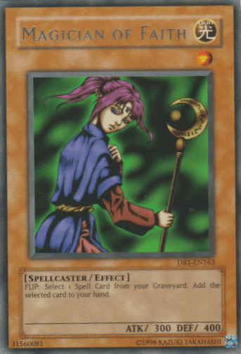 Magician of Faith [DB1-EN163] Rare (ONLINE ORDER ONLY)