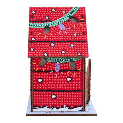Diamond Art Club – Gem House: The Peanuts Holiday 3D Snoopy Diamond Painting Model (Round Drill, 5.4" x 4.9" x 3") (ONLINE ORDER ONLY)
