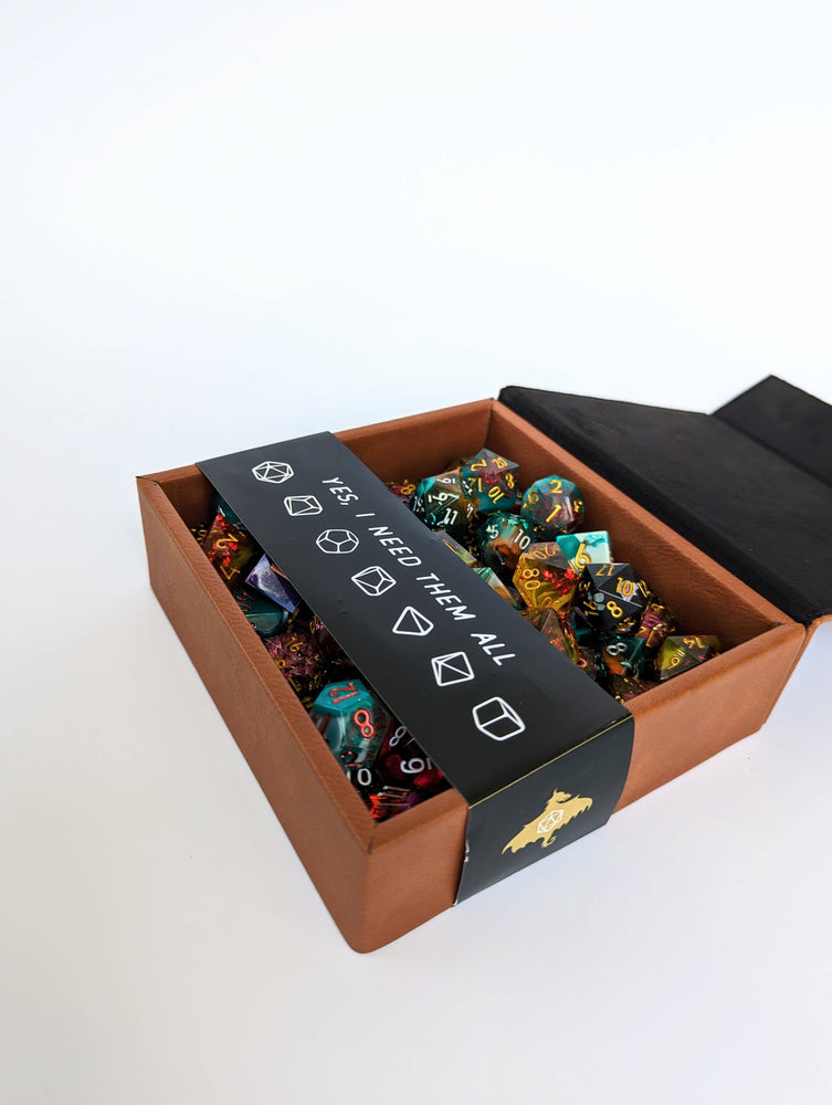 The Fate Twister - D&D - Vegan Leather Dice Box (ONLINE ORDER ONLY)
