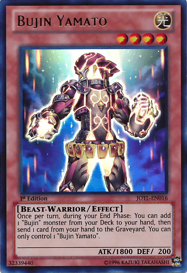 Bujin Yamato [JOTL-EN016] Ultra Rare (ONLINE ORDER ONLY)