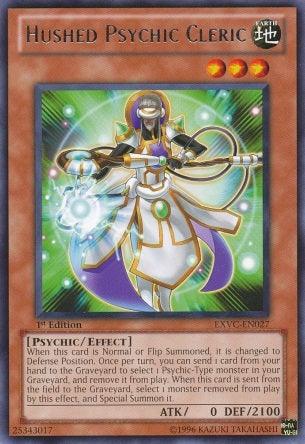 Hushed Psychic Cleric [EXVC-EN027] Rare (ONLINE ORDER ONLY)