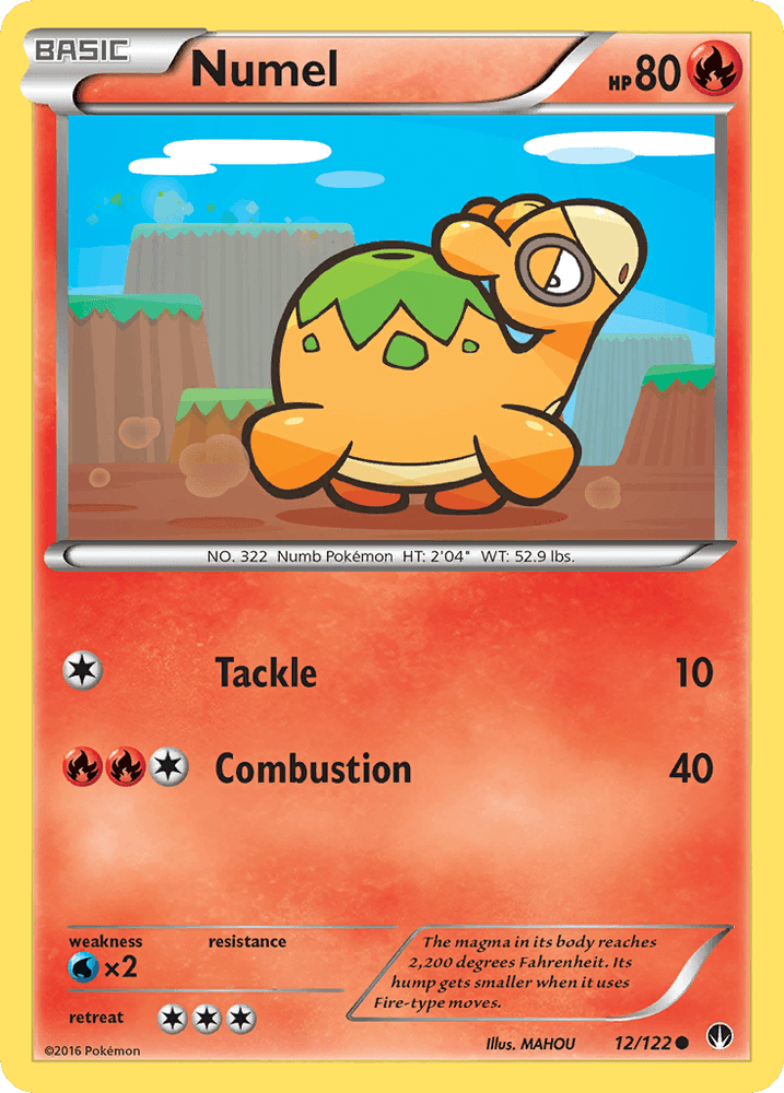 Numel (12/122) [XY: BREAKpoint] (Online Only)