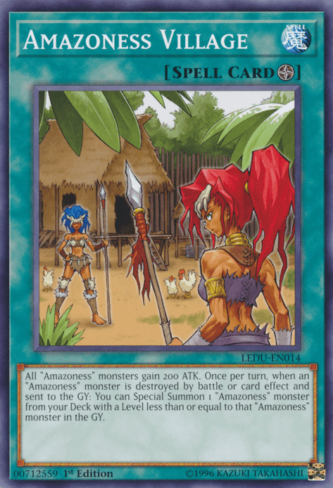 Amazoness Village [LEDU-EN014] Common (ONLINE ORDER ONLY)