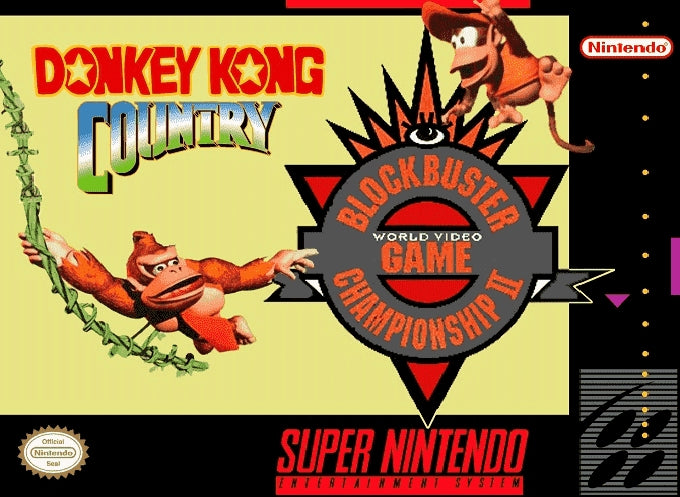 Donkey Kong Country Blockbuster Game Championship II (Super Nintendo) (Online Order Only)