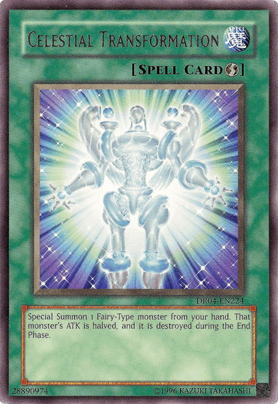 Celestial Transformation [DR04-EN224] Rare (ONLINE ORDER ONLY)
