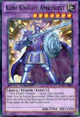 Gem-Knight Amethyst [DT06-EN083] Super Rare (ONLINE ORDER ONLY)