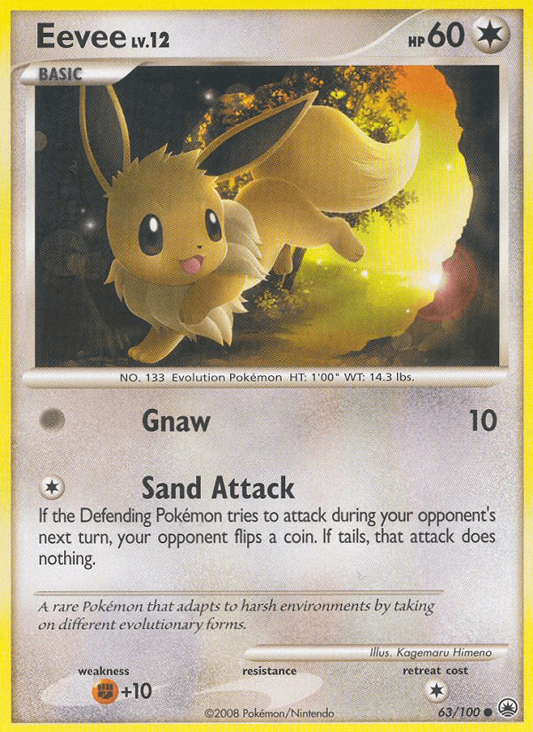 Eevee (63/100) [Diamond & Pearl: Majestic Dawn] (Online Only)