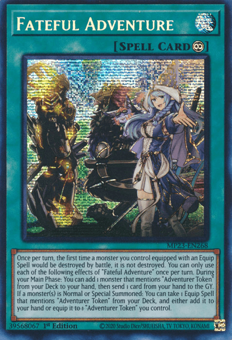 Fateful Adventure [MP23-EN268] Prismatic Secret Rare (ONLINE ORDER ONLY)