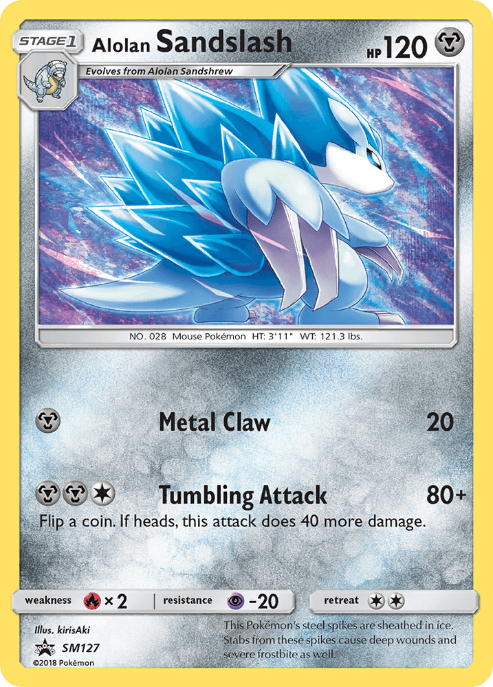 Alolan Sandslash (SM127) [Sun & Moon: Black Star Promos] (Online Only)