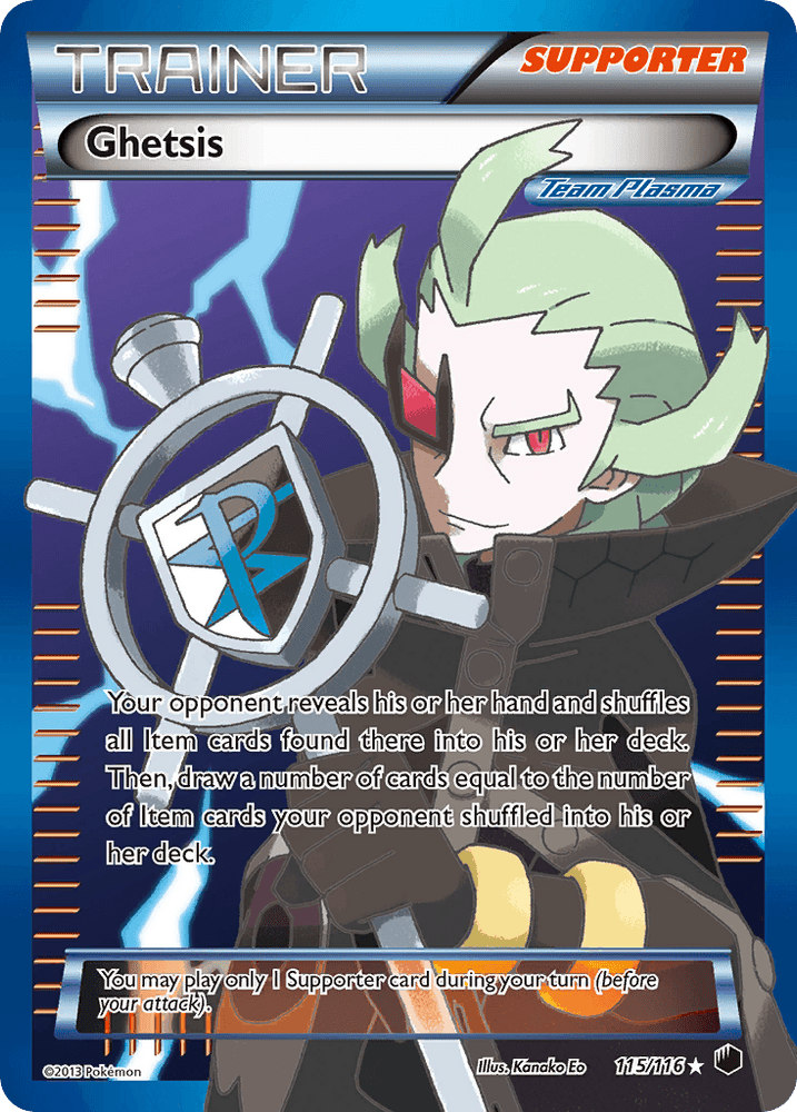 Ghetsis (115/116) [Black & White: Plasma Freeze] (Online Only)