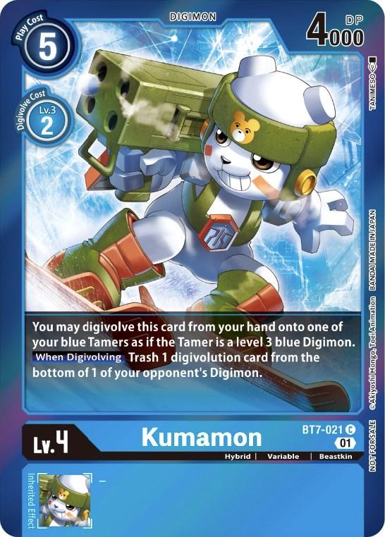 Kumamon [BT7-021] (Event Pack 3) [Next Adventure Promos] (ONLINE ORDER ONLY)