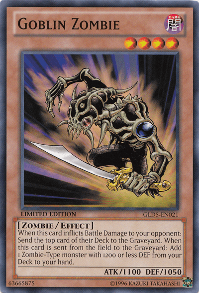 Goblin Zombie [GLD5-EN021] Common (ONLINE ORDER ONLY)