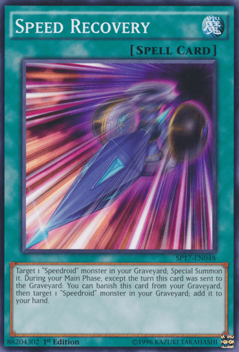 Speed Recovery [SP17-EN048] Starfoil Rare (ONLINE ORDER ONLY)