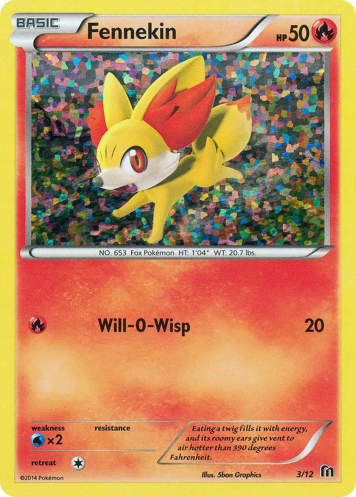 Fennekin (3/12) [McDonald's Promos: 2014 Collection] (Online Only)