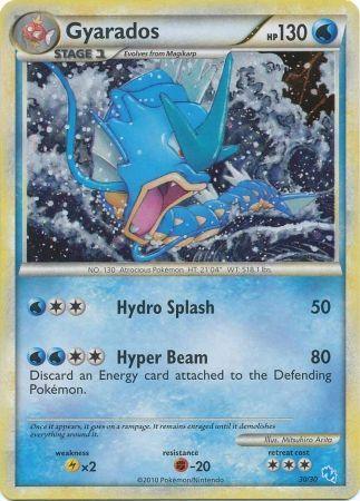Gyarados (30/30) [HeartGold & SoulSilver: Trainer Kit - Gyarados] (Online Only)