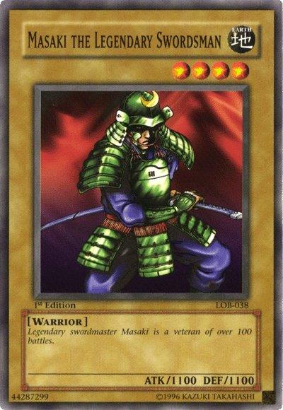 Masaki the Legendary Swordsman [LOB-038] Common (ONLINE ORDER ONLY)