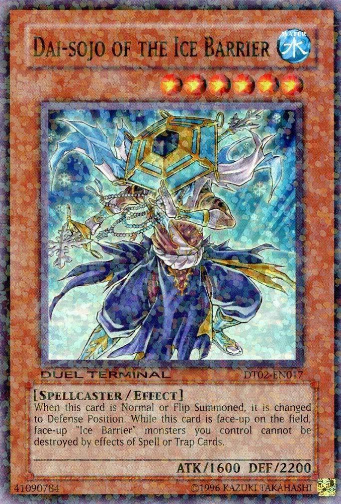Dai-sojo of the Ice Barrier [DT02-EN017] Super Rare (ONLINE ORDER ONLY)