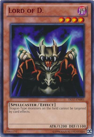 Lord of D. (Green) [DL17-EN001] Rare (ONLINE ORDER ONLY)