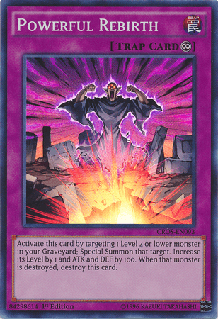 Powerful Rebirth [CROS-EN093] Super Rare (ONLINE ORDER ONLY)