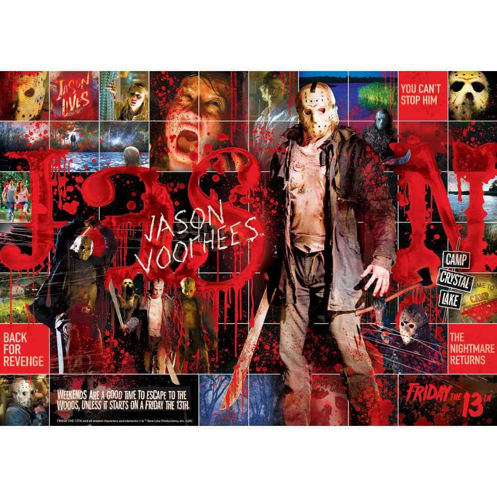 Friday the 13th 500 Piece Jigsaw Puzzle