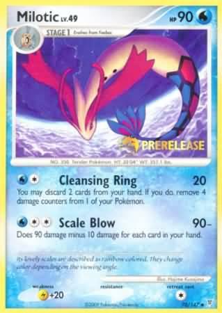 Milotic (70/147) (Prerelease Promo) [Nintendo: Black Star Promos] (Online Only)
