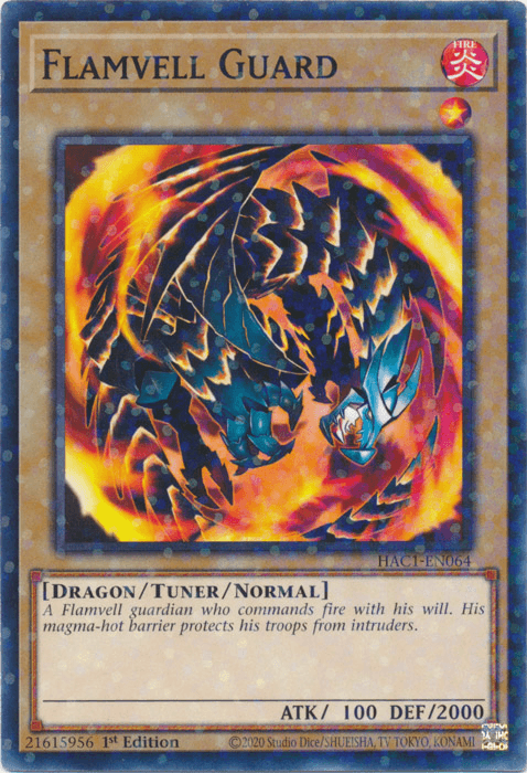Flamvell Guard (Duel Terminal) [HAC1-EN064] Common (ONLINE ORDER ONLY)