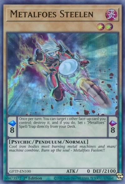 Metalfoes Steelen [GFTP-EN100] Ultra Rare (ONLINE ORDER ONLY)