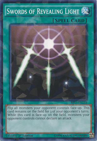 Swords of Revealing Light [BP03-EN133] Shatterfoil Rare (ONLINE ORDER ONLY)