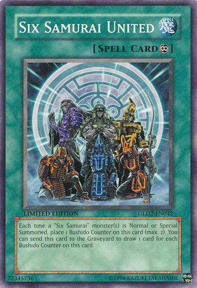 Six Samurai United [GLD2-EN042] Common (ONLINE ORDER ONLY)