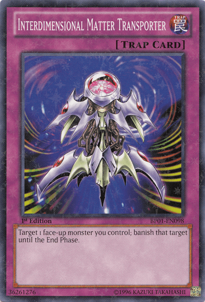 Interdimensional Matter Transporter [BP01-EN098] Starfoil Rare (ONLINE ORDER ONLY)