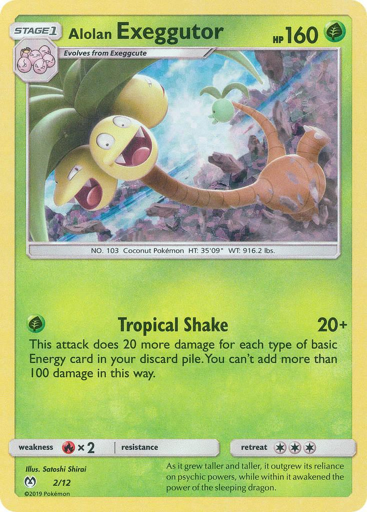 Alolan Exeggutor (2/12) [McDonald's Promos: 2019 Collection] (Online Only)