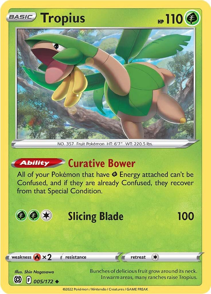 Tropius (005/172) [Sword & Shield: Brilliant Stars] (Online Only)