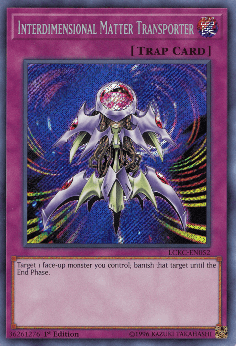 Interdimensional Matter Transporter [LCKC-EN052] Secret Rare (ONLINE ORDER ONLY)