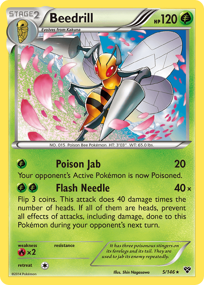 Beedrill (5/146) [XY: Base Set] (Online Only)