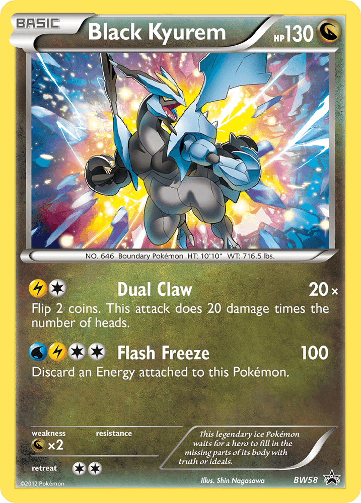 Black Kyurem (BW58) [Black & White: Black Star Promos] (Online Only)
