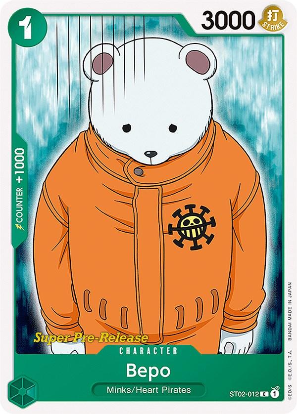 Bepo [Super Pre-Release Starter Deck: Worst Generation] (ONLINE ORDER ONLY)