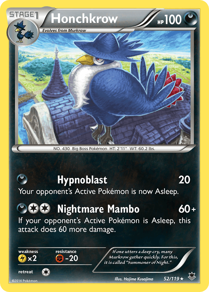 Honchkrow (52/119) [XY: Phantom Forces] (Online Only)