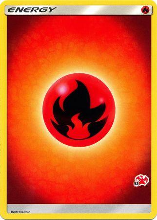 Fire Energy (Charizard Stamp #32) [Battle Academy 2020] (Online Only)